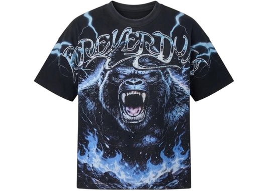 DUAA Electric T-shirt Black