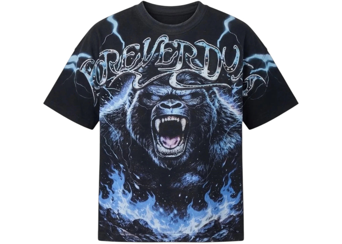 DUAA Electric T-shirt Black
