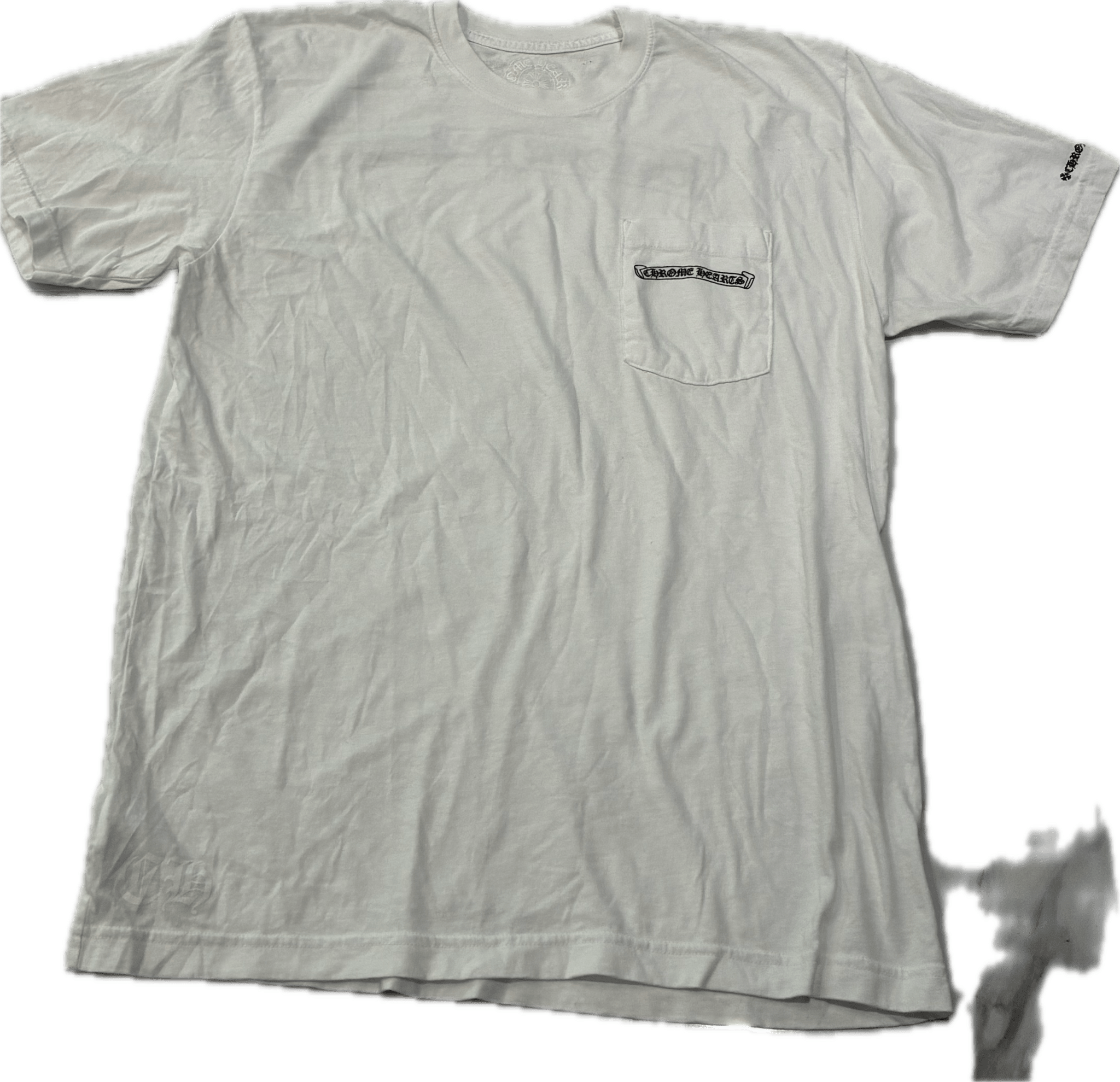 Chrome Hearts White Scroll Tee