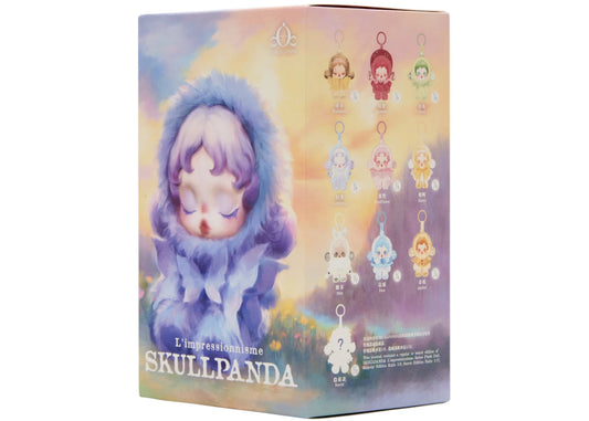 Pop Mart L'impressionnisme θSKULLPANDA Series Plush Doll Single Blind Box