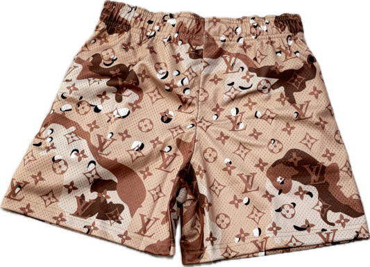 Bravest Studios Brown LV Shorts