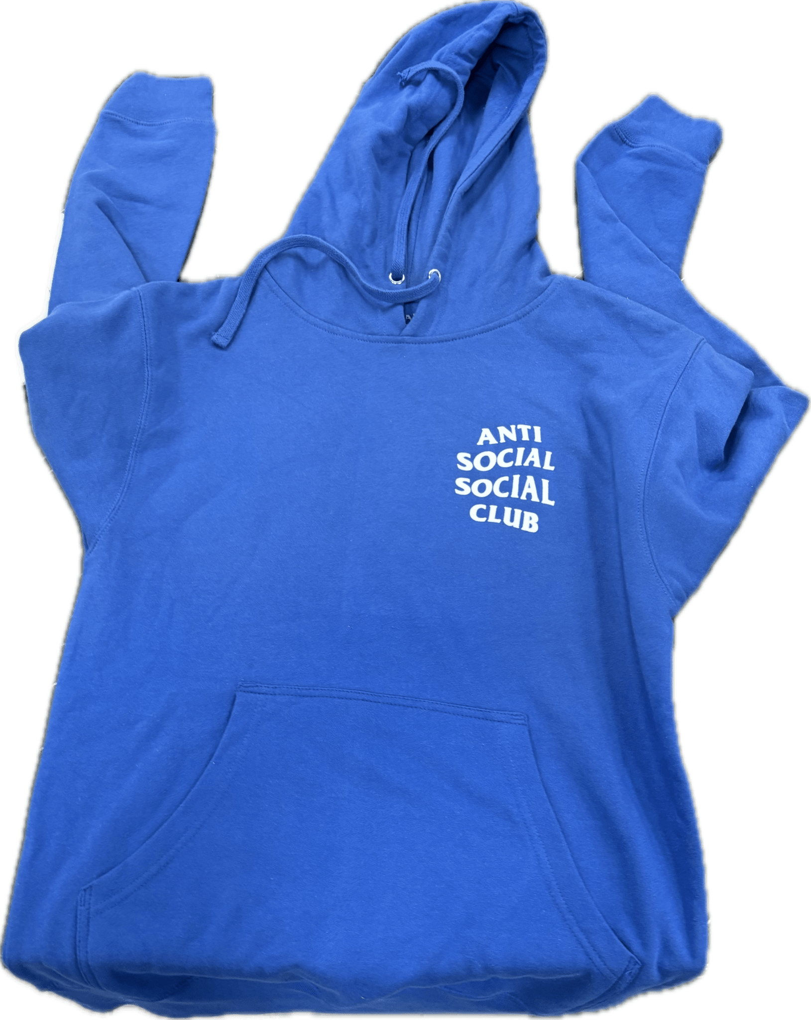 Anti Social Social Club Blue South Korean Flag Hoodie