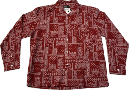 Purple Bandana Jacket Red
