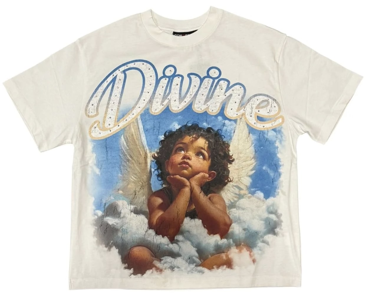 Concept Divine Tee White Blue