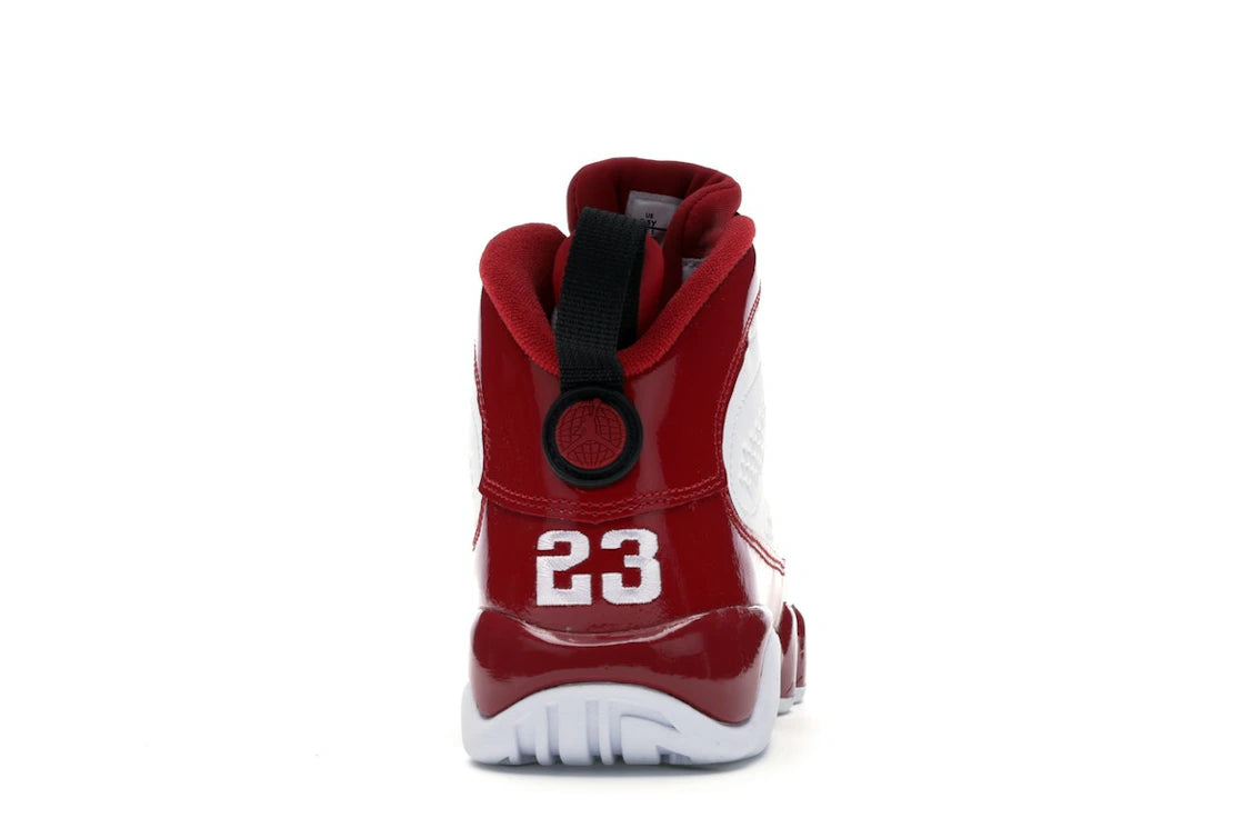 Jordan 9 Retro White Gym Red (GS)