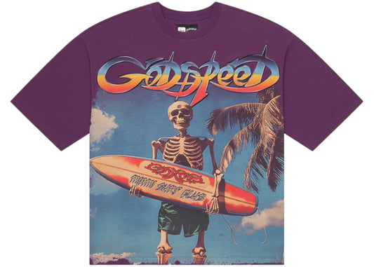 Godspeed Miami Surf Club T-shirt Purple