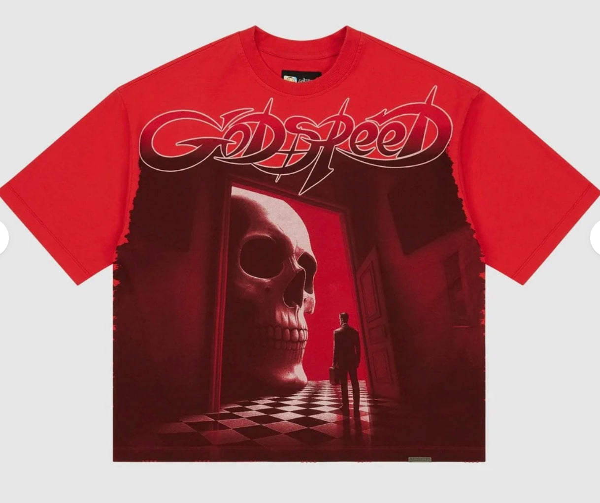 Godspeed Fate's Doorstep T-shirt Red