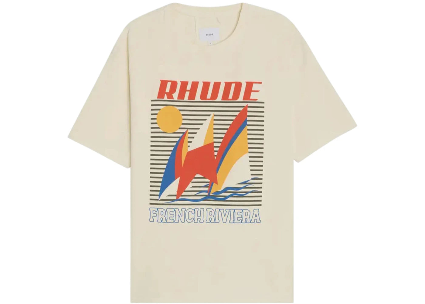 Rhude Poster Tee Vintage White
