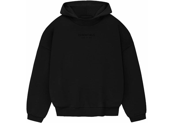 Fear of God Essentials Hoodie Jet Black