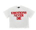 Mixed Emotions Red END Tee White