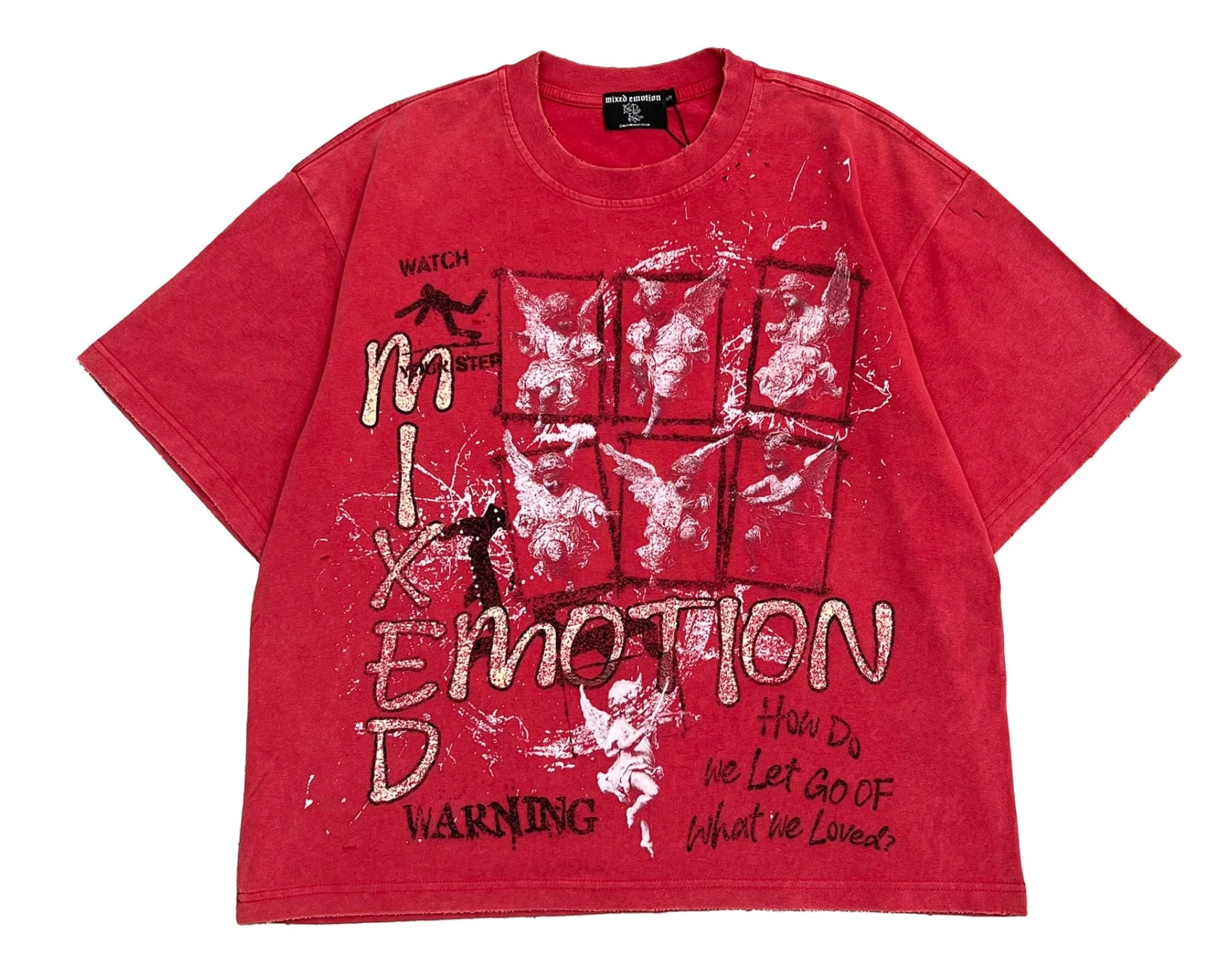Mixed Emotions Red “Crimson” Tee