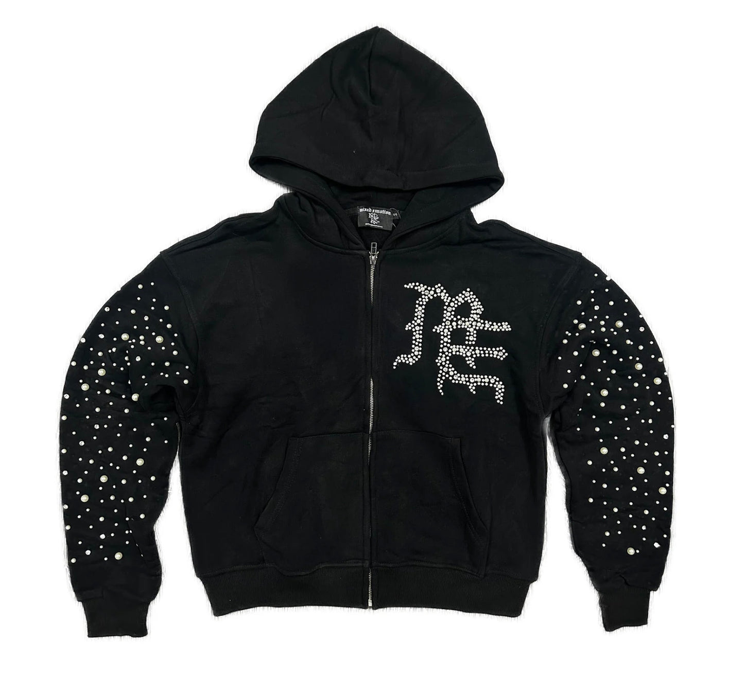 Mixed Emotions Black ‘Pearl’ Hoodie