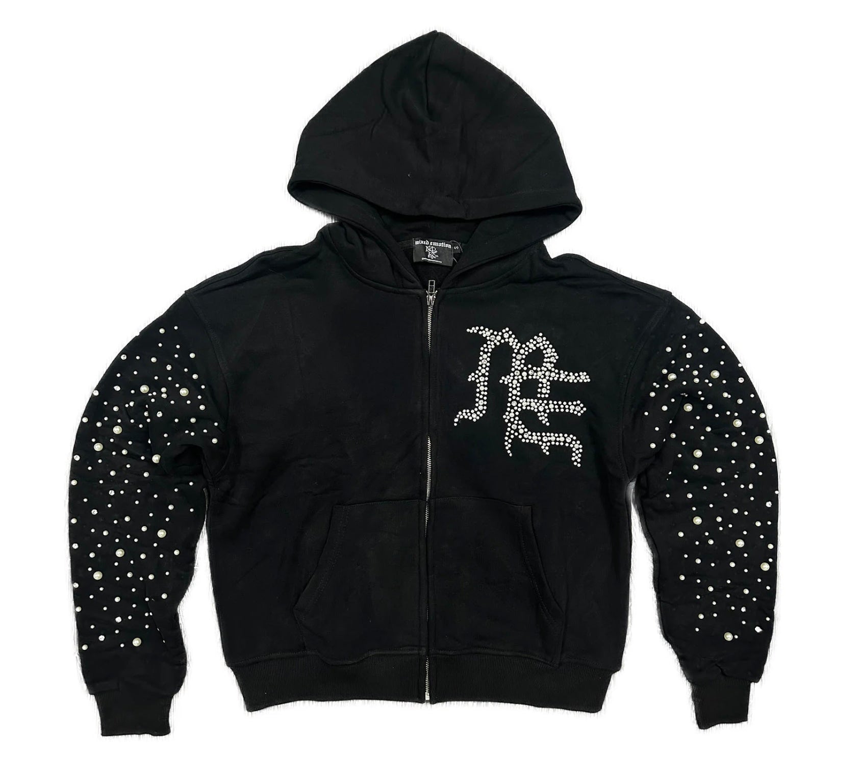 Mixed Emotions Black ‘Pearl’ Hoodie