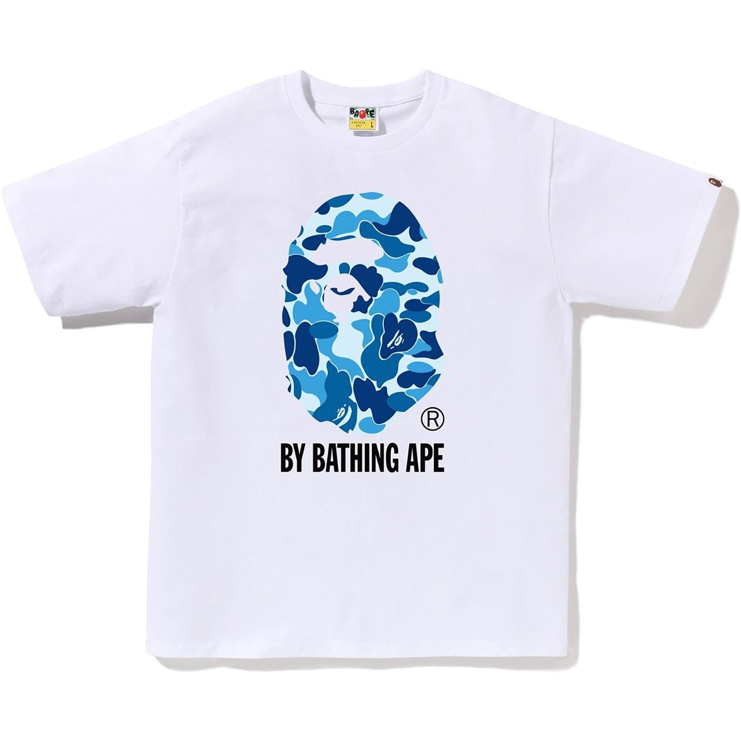 A Bathing APE White/Blue Tee