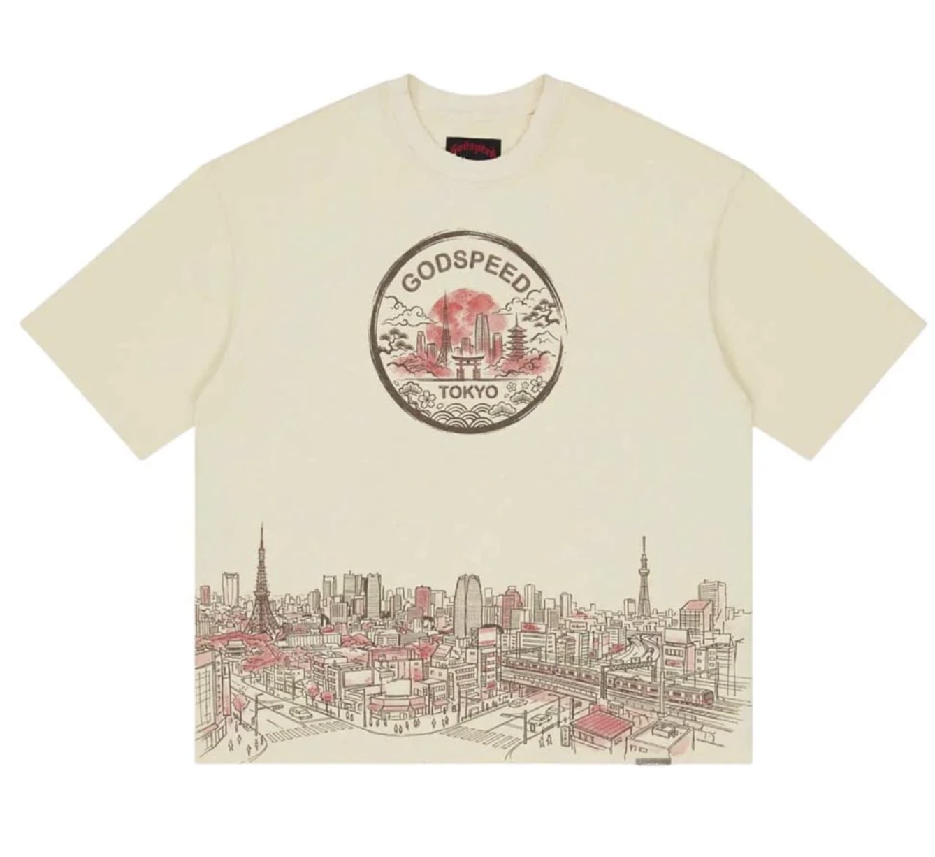 Godspeed Tokyo Skyline Tee