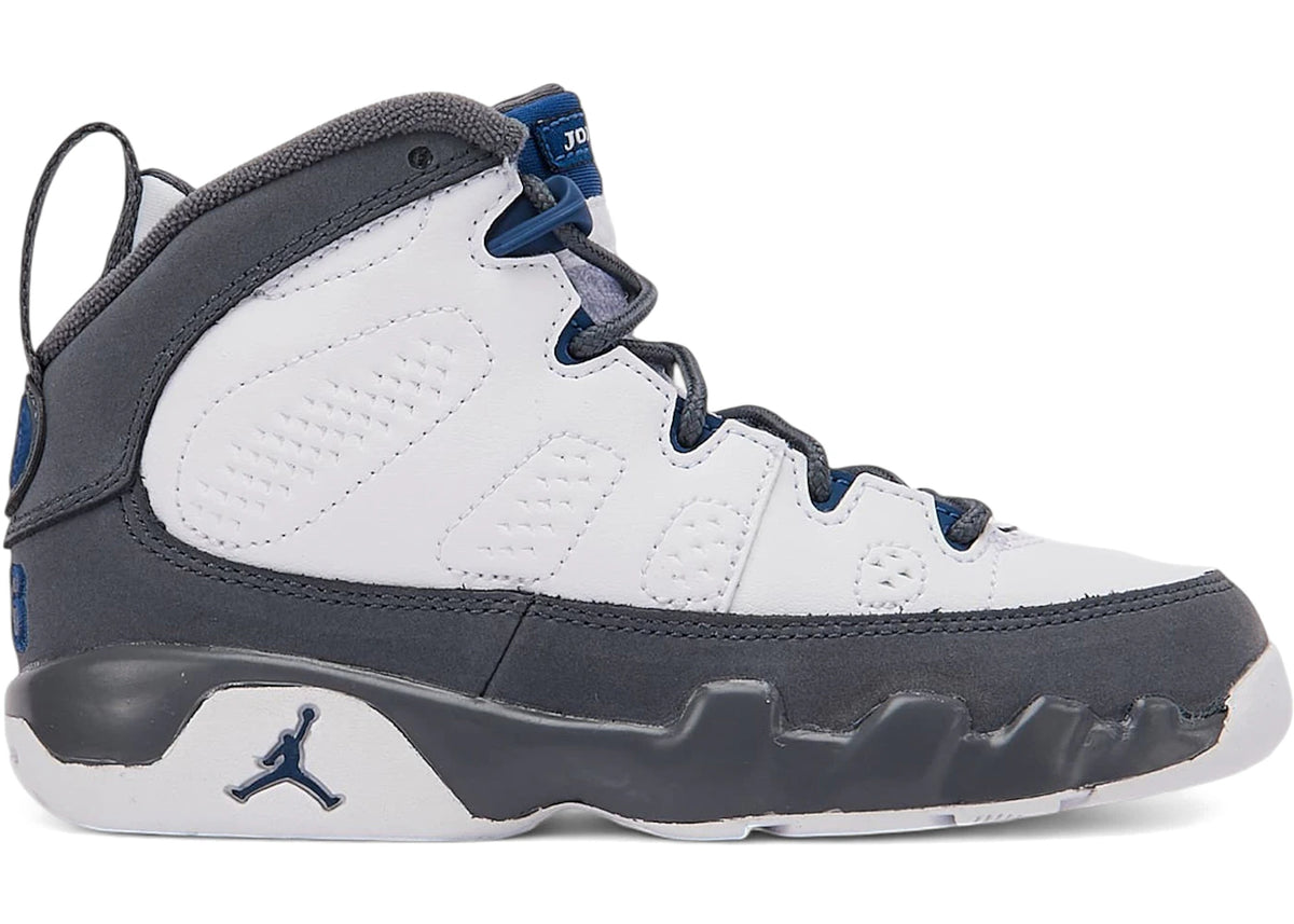 Jordan 9 Retro Flint Grey French Blue (2026) (PS)