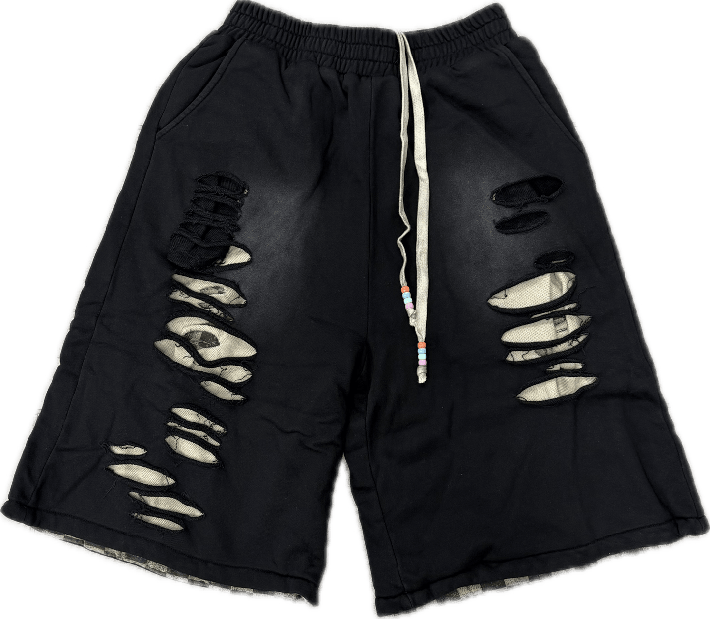 Reversible 3/4 Sweat Shorts