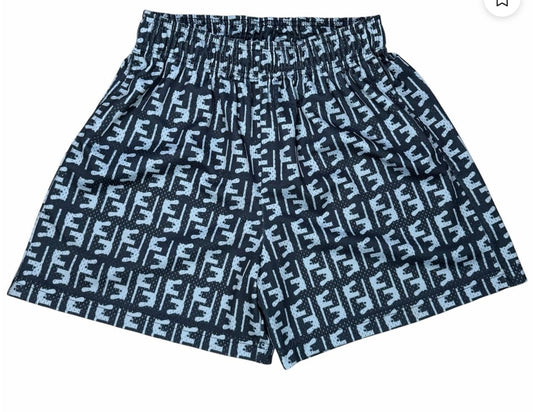 Bravest Studios Midnight Navy Fendi Shorts