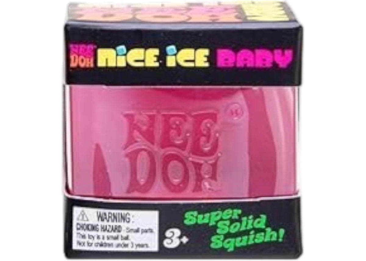 NeeDoh NeeDoh Nice Ice Baby Squishy Fidget Toy Pink
