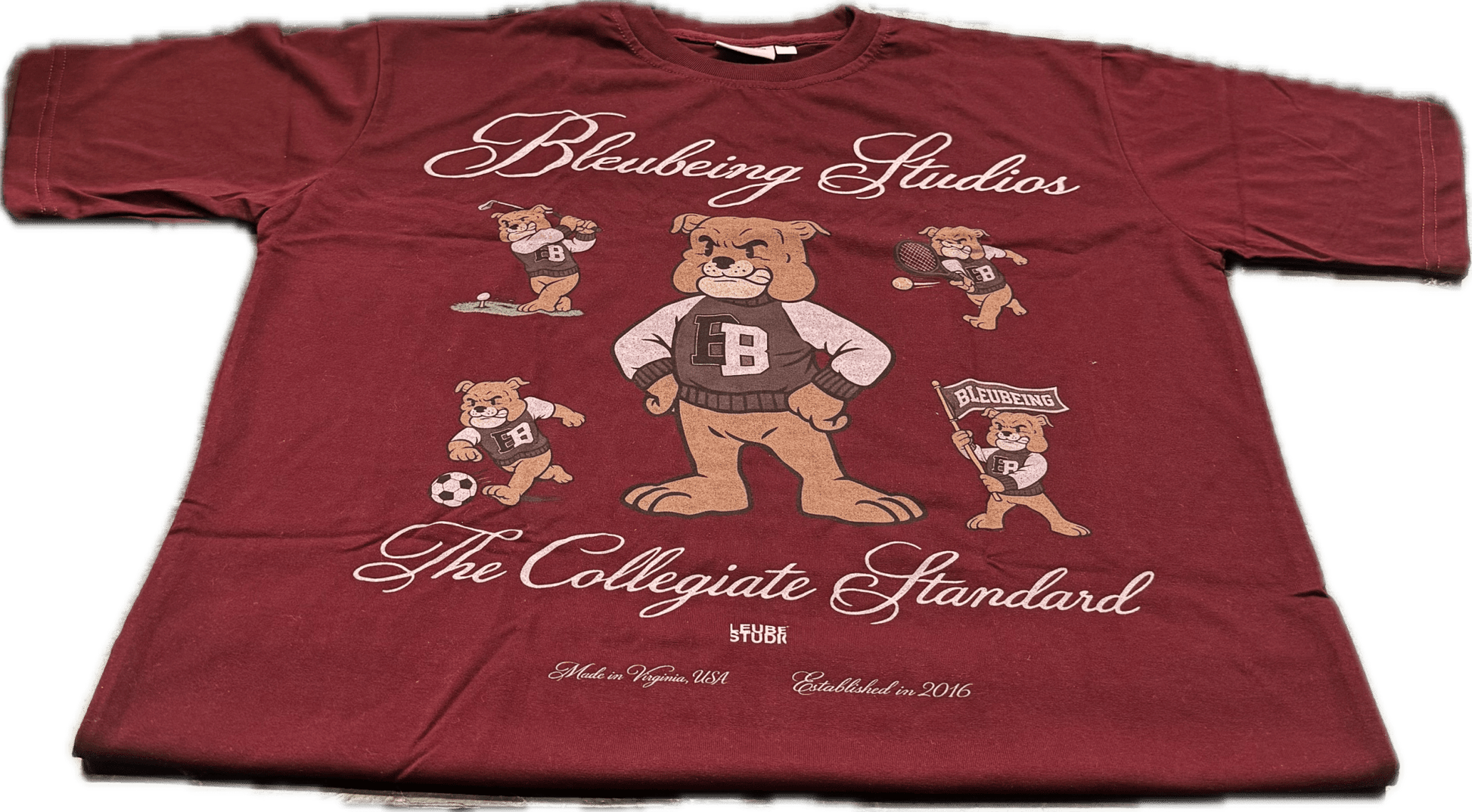 Showcase Bleubeing Collegiate Mascot Tee