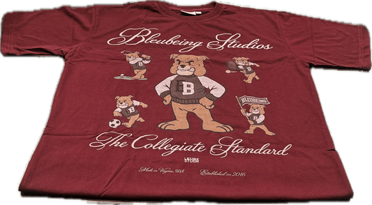 Showcase Bleubeing Collegiate Mascot Tee