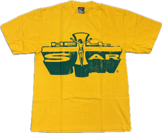 Hellstar Jesus Tee Yellow Green 