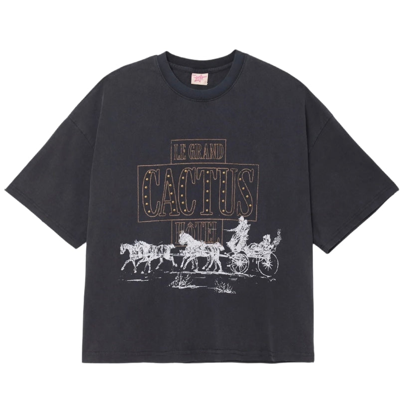 Cactus Valley Hotel Tee - Black
