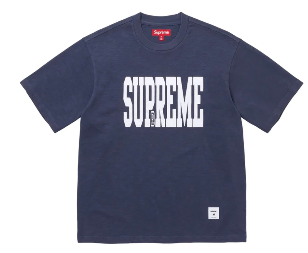 Supreme Stretch Applique Navy Tee