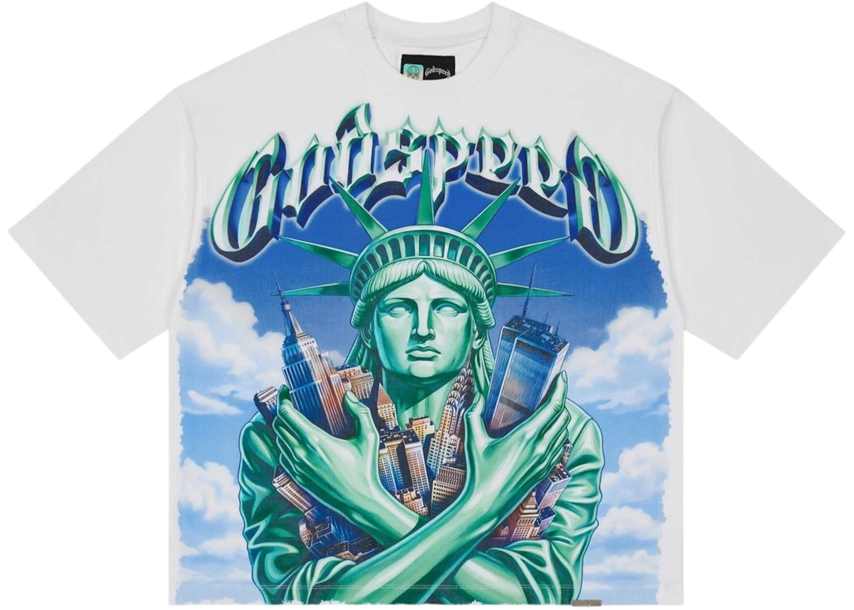 Godspeed Empire Gaurdian T-shirt White