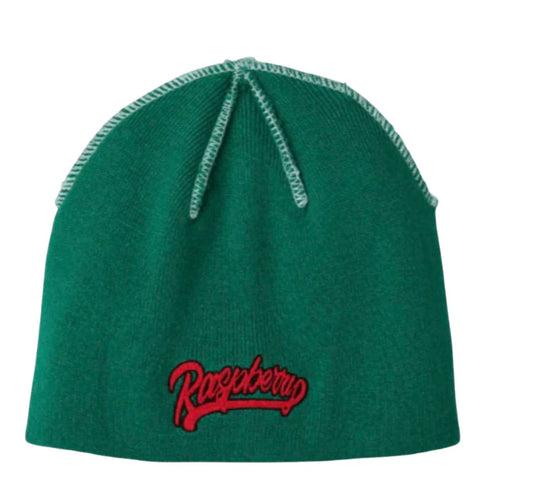 GV Gallery Green Swoosh Beanie