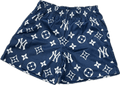 Bravest Studios Navy NY LV Shorts