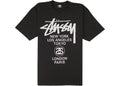 Stussy World Tour T-shirt Black