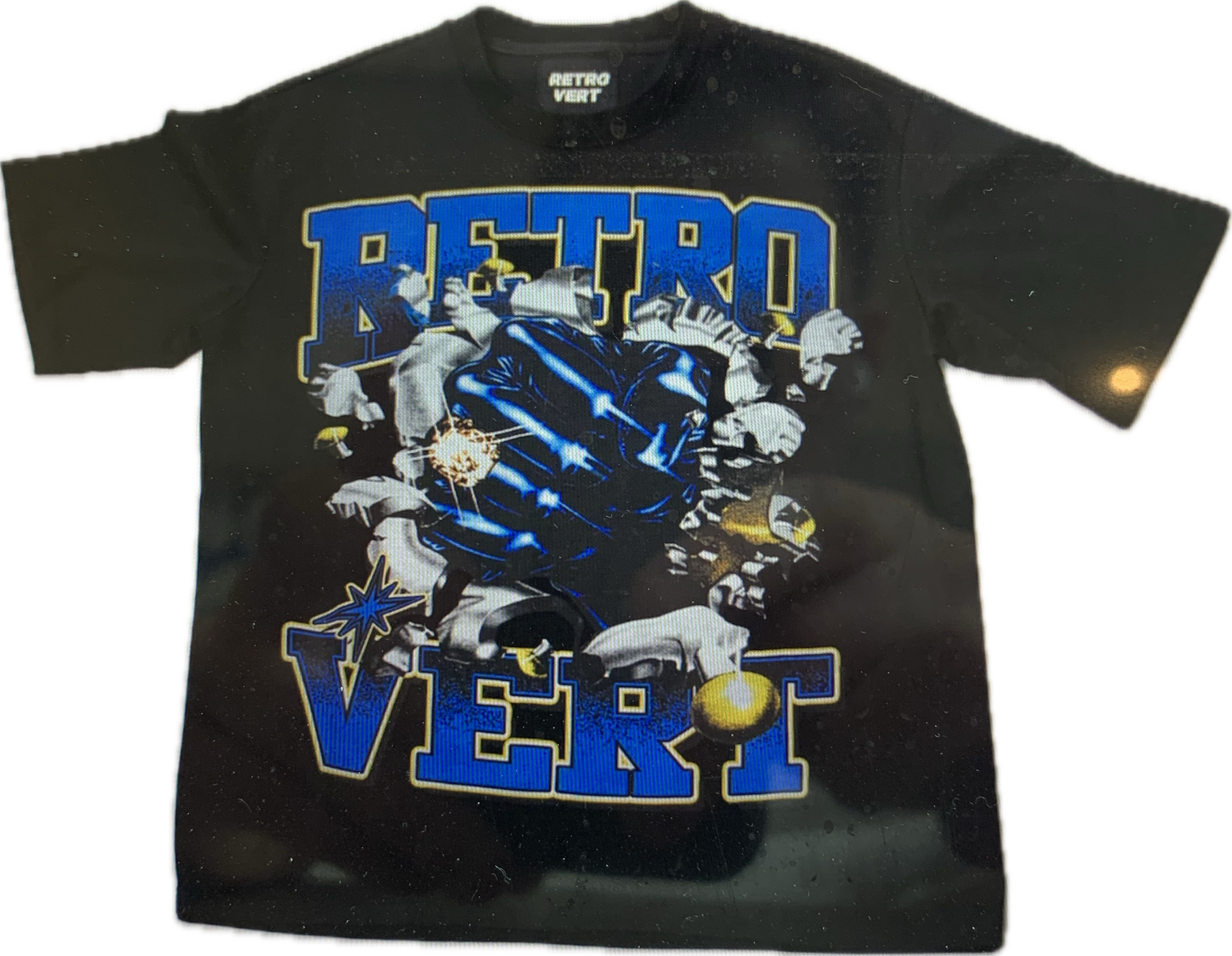Retrovert Fist Tee Black