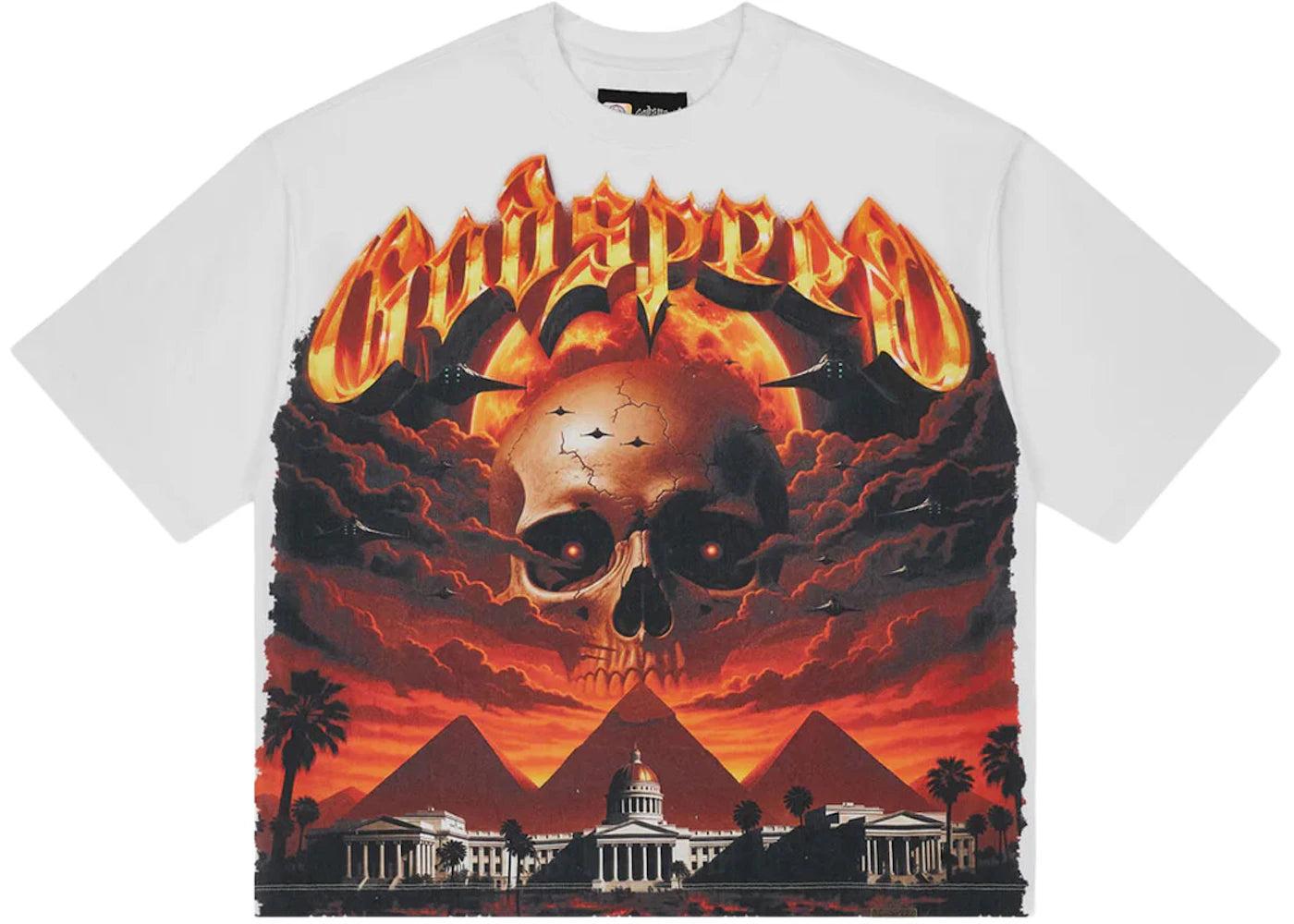 Godspeed Echoes Of Empire T-shirt White