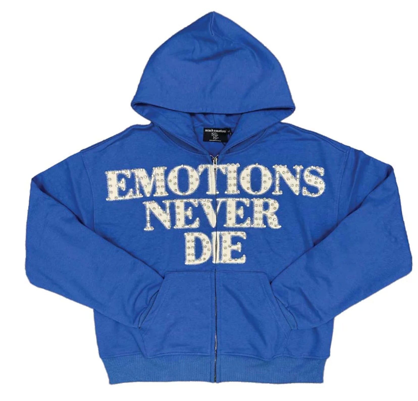 Mixed Emotions END Blue Hoodie