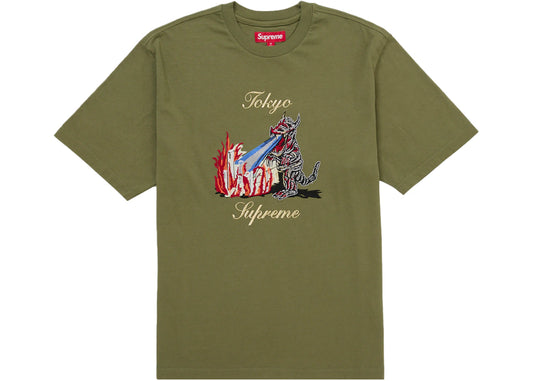 Supreme Monster S/S Top Light Olive