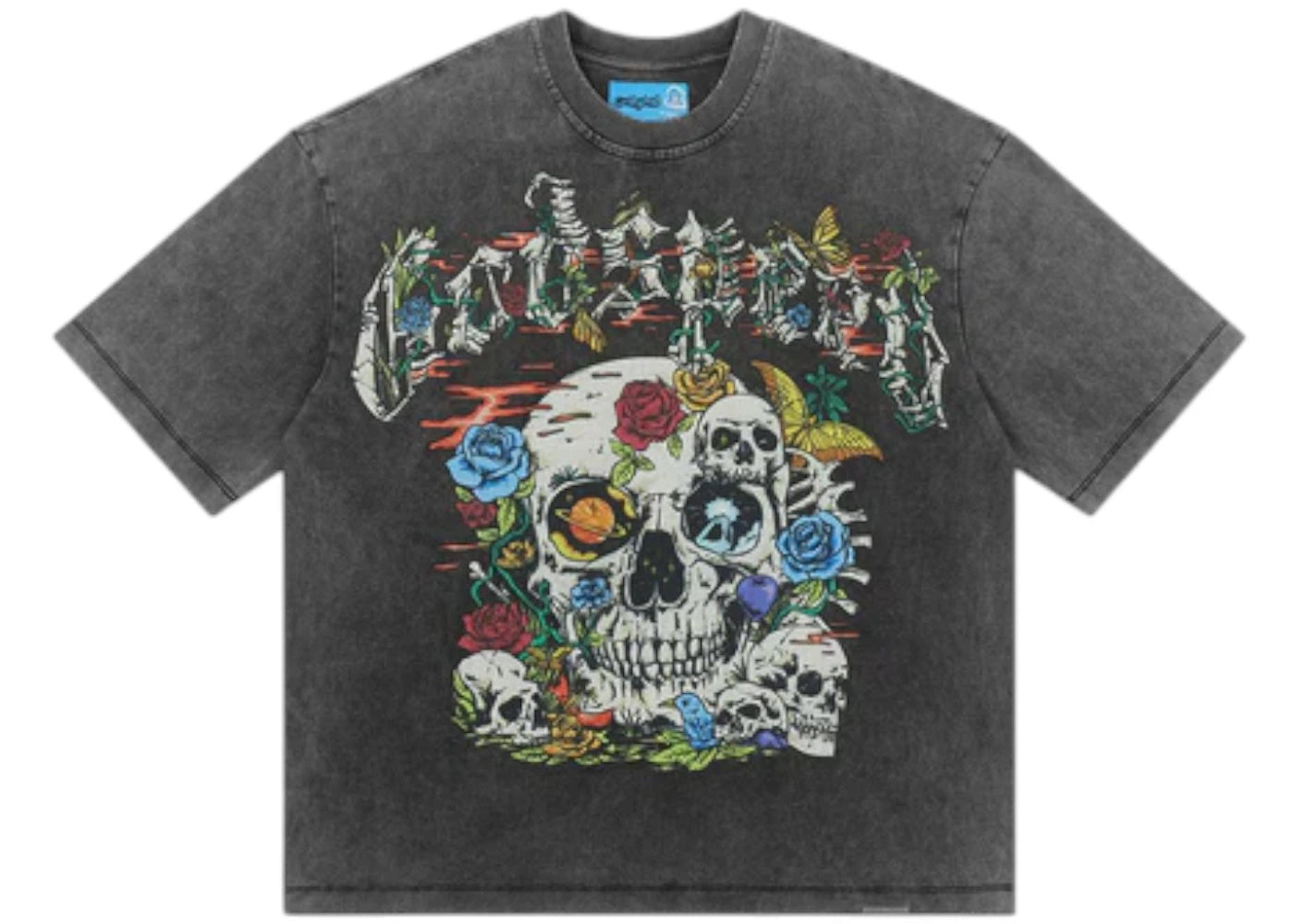 Godspeed Cosmic Remains NG T-shirt Grey Wash