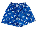Bravest Studios Blue/White LA LV Shorts