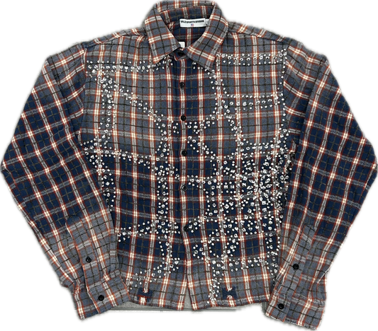 Vale American Cup Navy Diamond Flannel