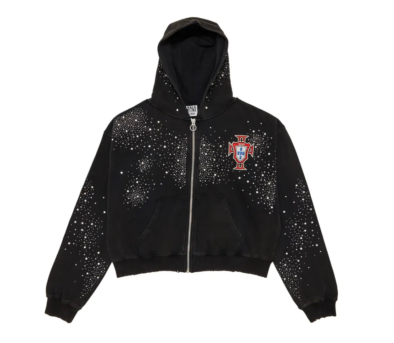 Vale Forever Pluto Clustered Zip Up 'Black'