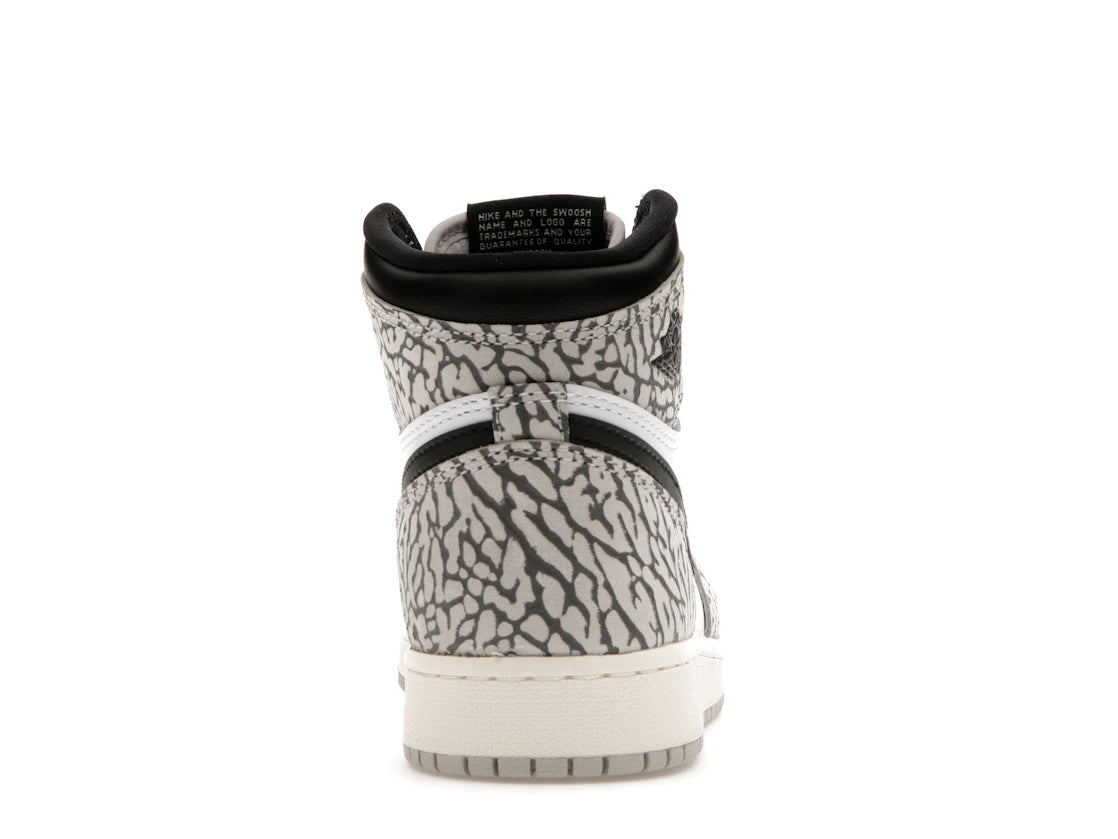 Jordan 1 Retro High OG White Cement (GS)
