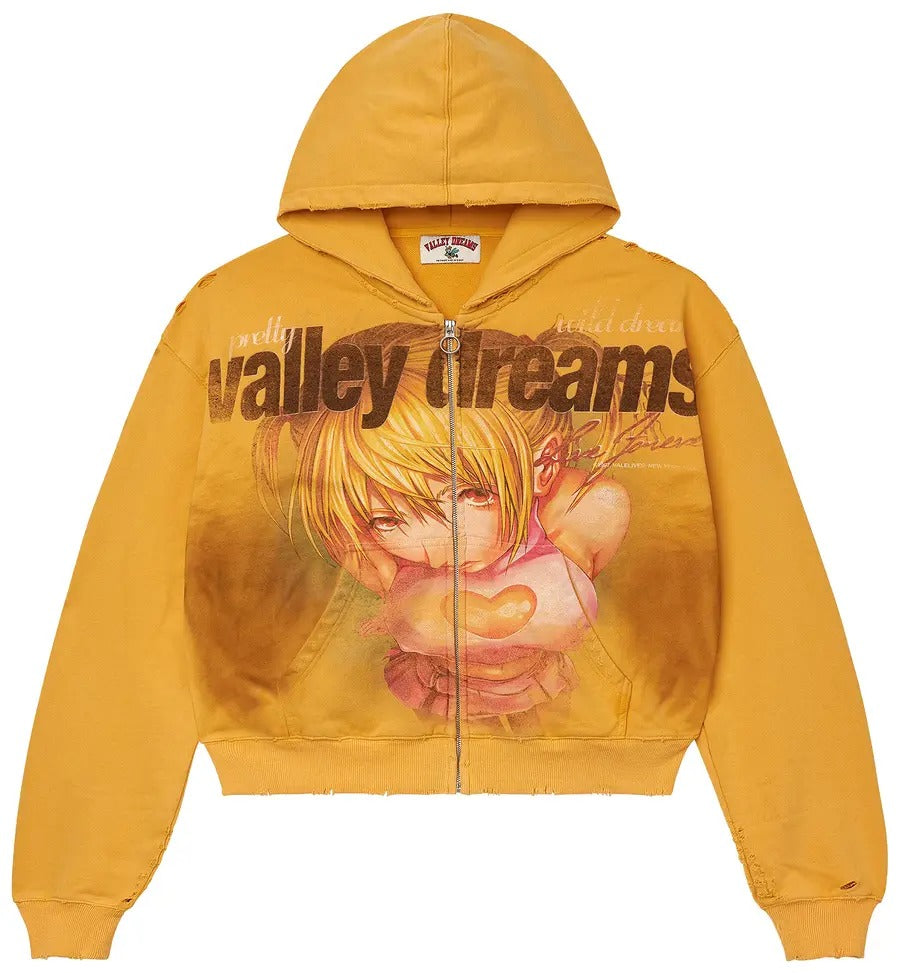Vale Forever Gold Rush Zip Up 'Yellow