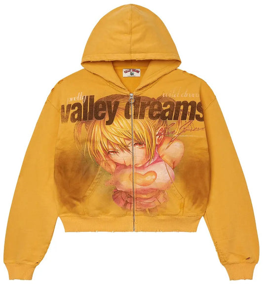 Vale Forever Gold Rush Zip Up 'Yellow