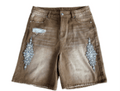 Fraternal Khaki Dagger Jorts