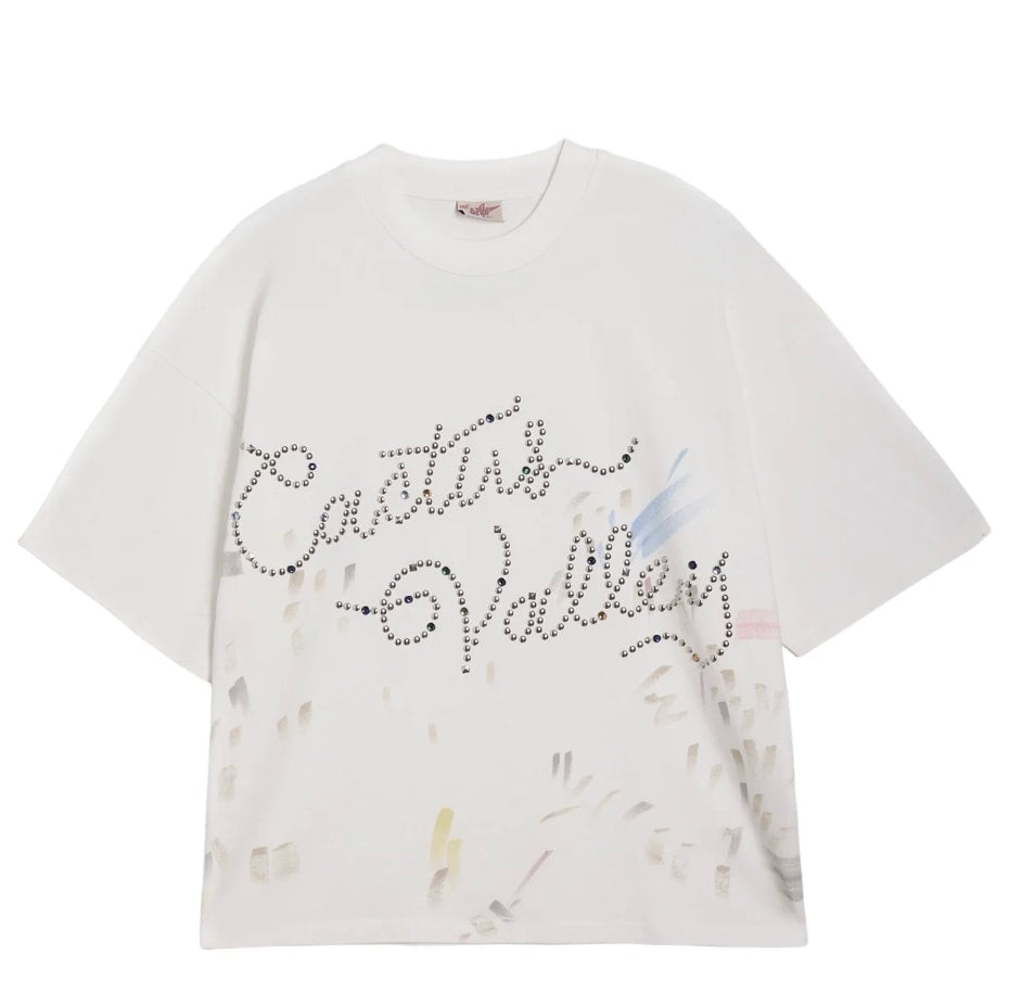 Cactus Valley Splatter Tee - White