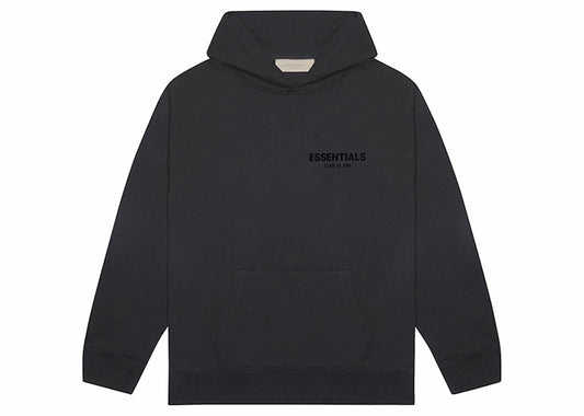 Fear of God Essentials Pullover Chest Logo Hoodie Stretch Limo/Black