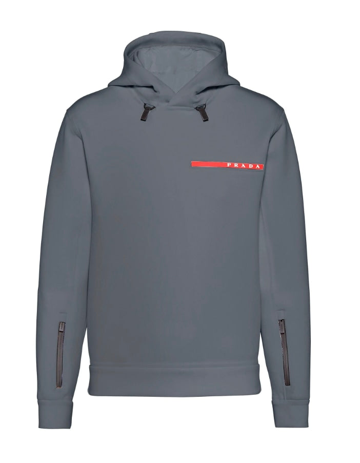 Prada Men's Recycled Double Jersey Sweatshirt