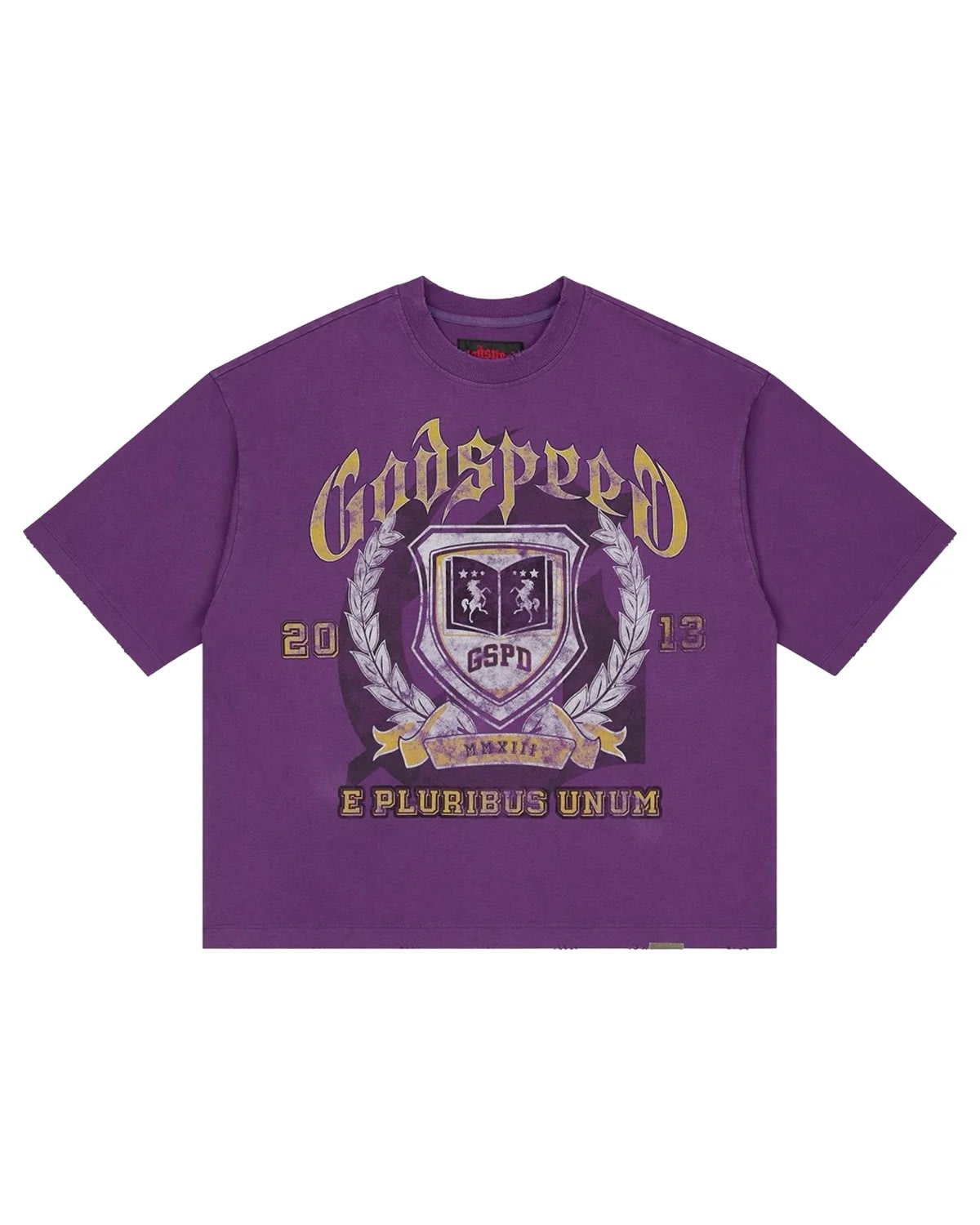 Godspeed Crest Tee Grape Purple