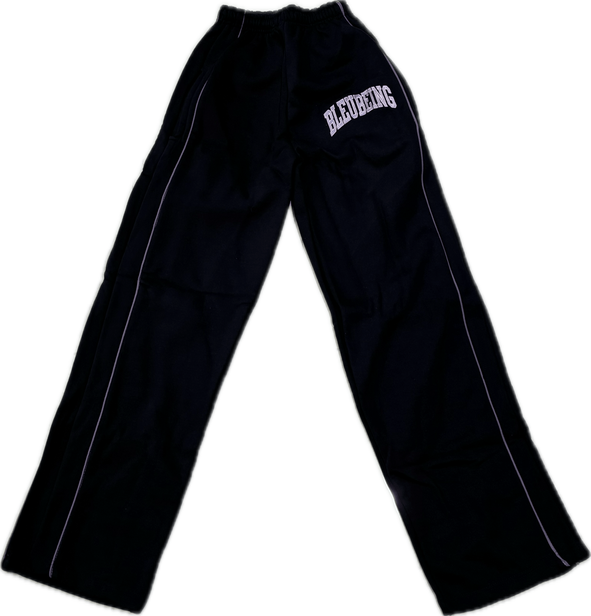 Showcase Bleubeing Navy Heritage Wide Leg Sweatpants