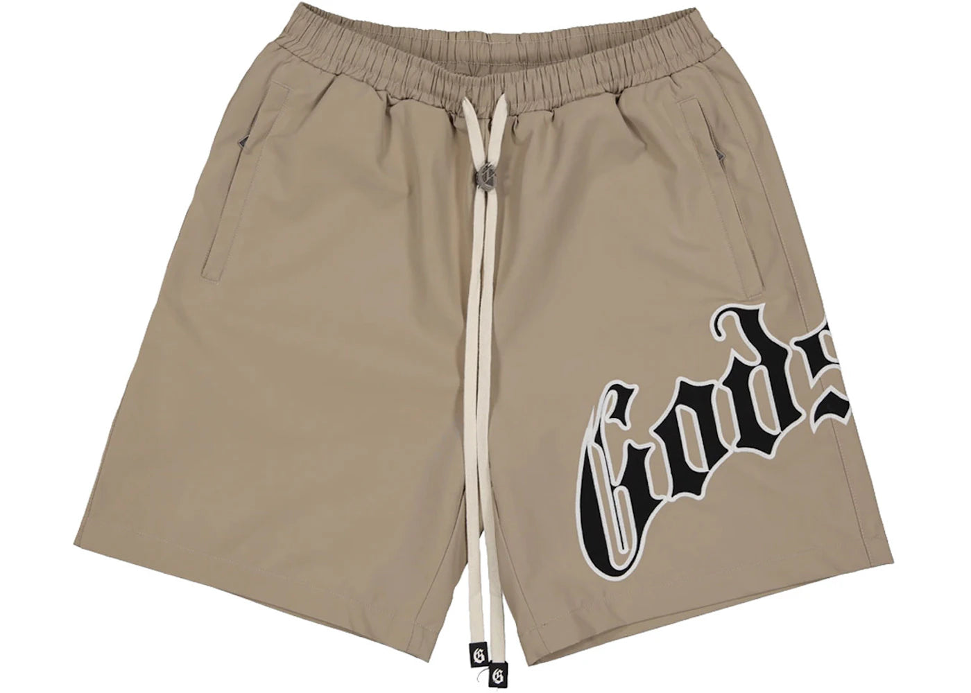 Godspeed OG Logo Nylon Shorts Sand